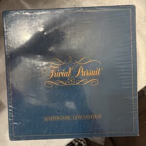 NEW Vintage NIB Original Trivial Pursuit Master Game Genus Edition 1981